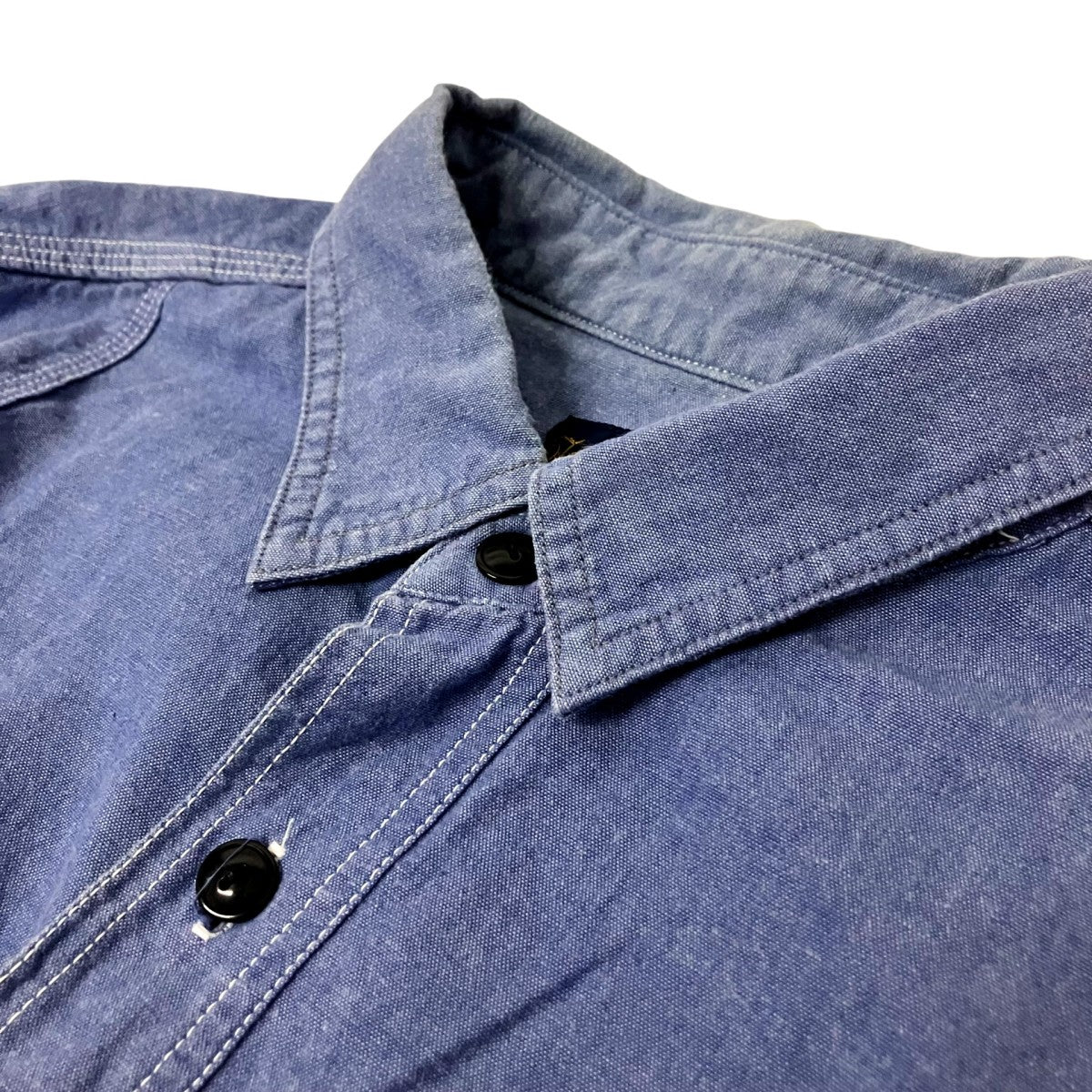 TENDERLOIN シャンブレーシャツ 古着・中古-3枚目のアイテム画像