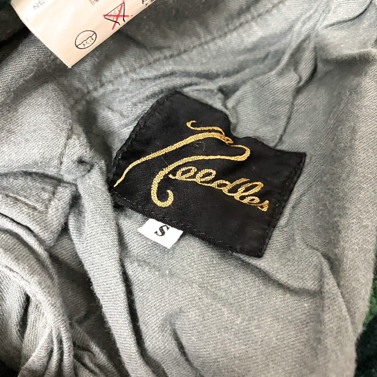 Needles ストライプイージーパンツ 古着・中古-6枚目のアイテム画像