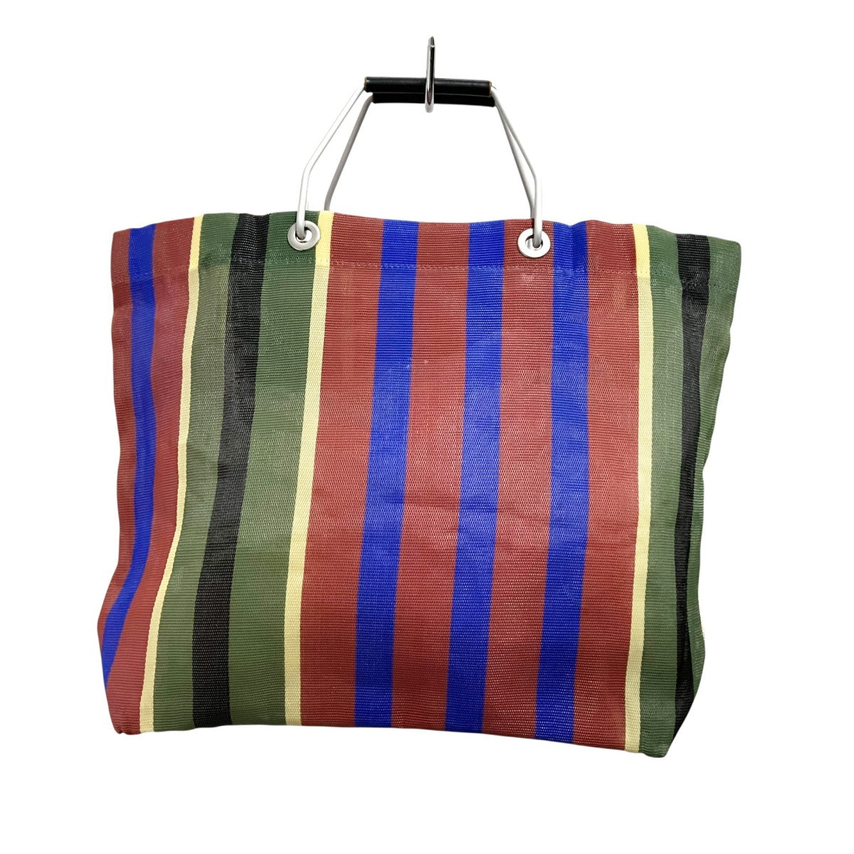 MARNI マーケット ストライプ バッグトートバッグ 古着・中古-2枚目のアイテム画像