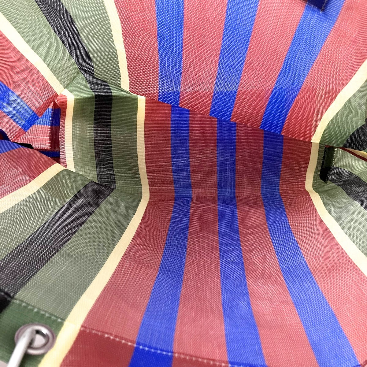 MARNI マーケット ストライプ バッグトートバッグ 古着・中古-6枚目のアイテム画像