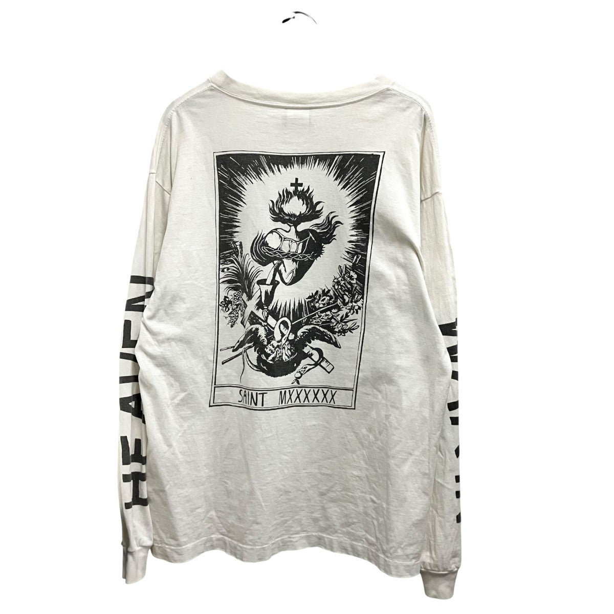 SAINT MICHAEL TEE W．I．HプリントTシャツSM A21 0000 021 古着・中古-2枚目のアイテム画像