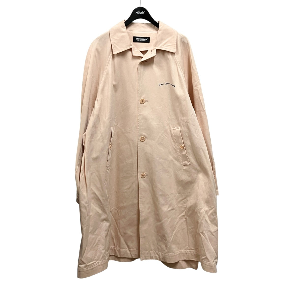UNDERCOVER コットンチノラグランステンカラーCTステンカラーコートUC1B4306 1 古着・中古-1枚目のアイテム画像