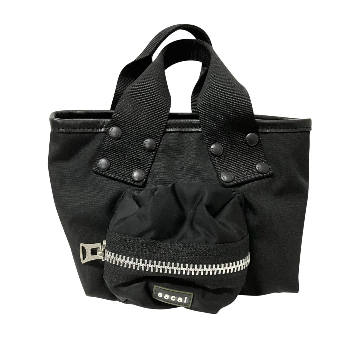 sacai Pocket Tote Bag Smallミニトートバッグ25 0936S 古着・中古-1枚目のアイテム画像