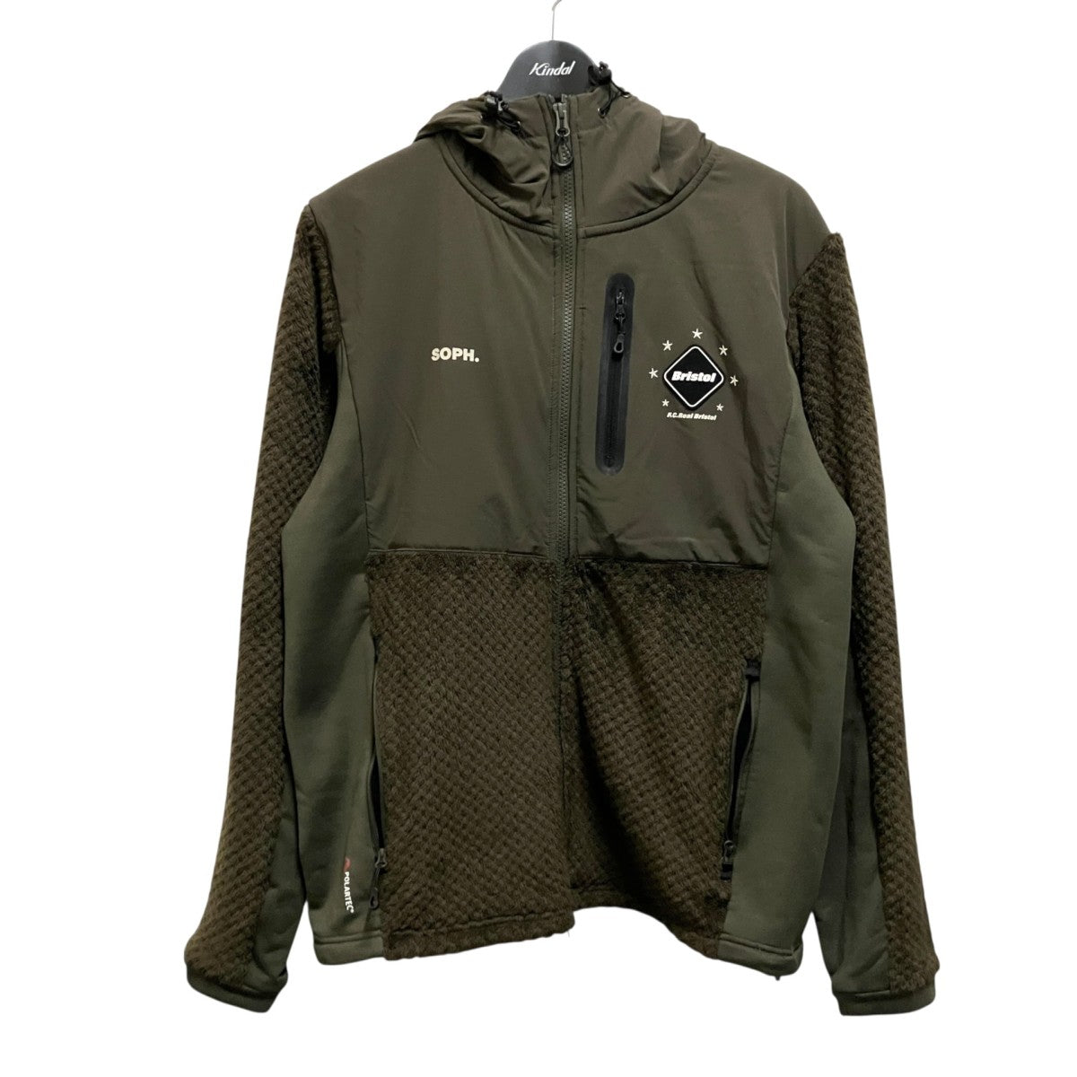 F．C．R．B． POLARTEC HYBRID HOODED JACKETフーデットジャケットFCRB 242061 古着・中古-1枚目のアイテム画像