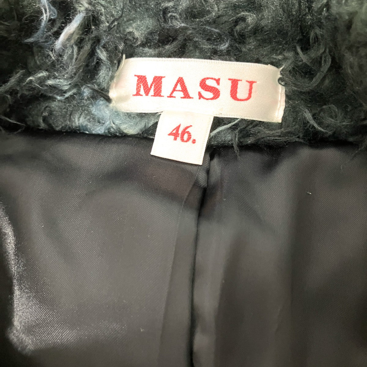 MASU MONSTER FLUFFY COATボアジャケットMVFW CT0122 古着・中古-4枚目のアイテム画像