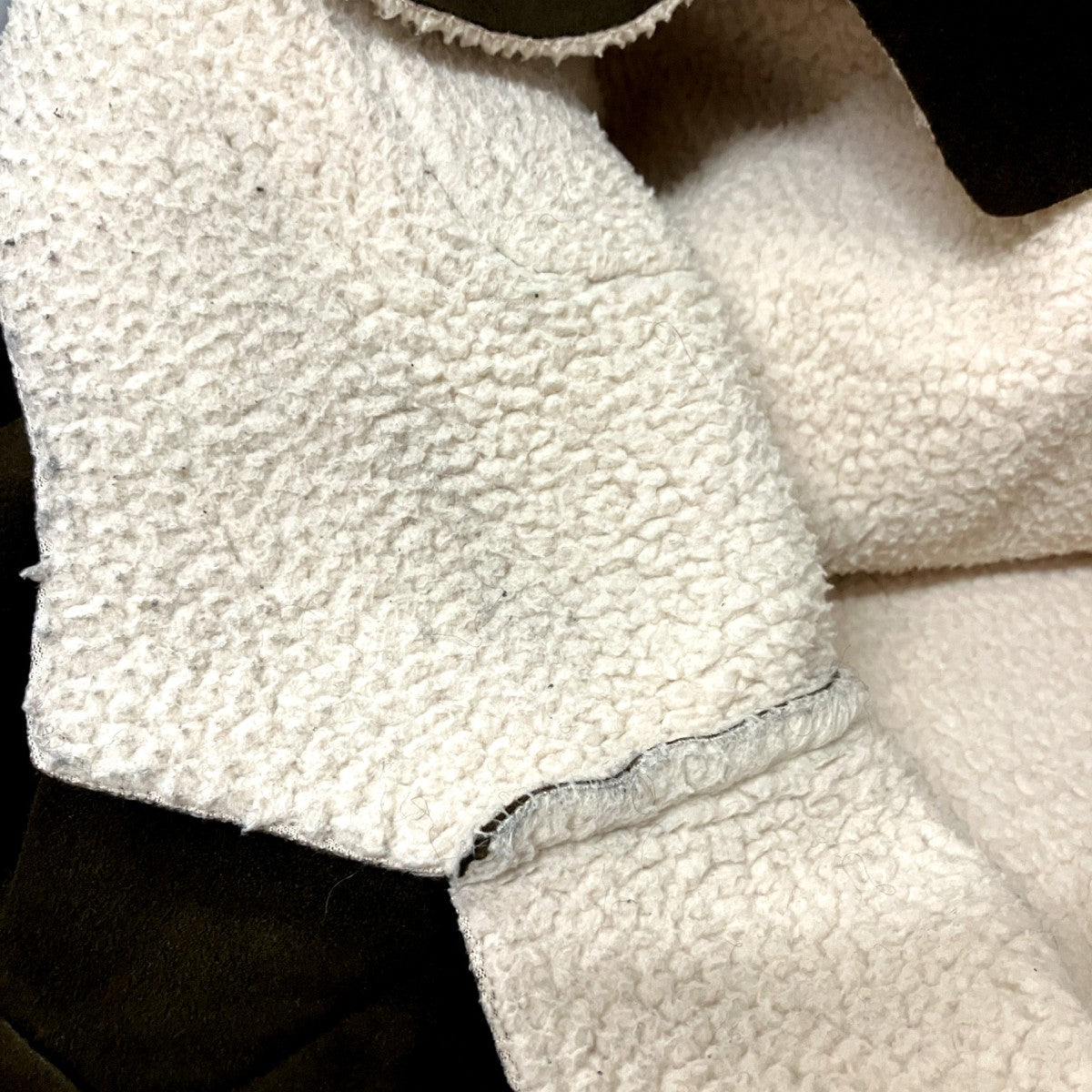 elephant TRIBAL fabrics Mouton Big MA-1裏ボアジャケットeA MM1800 古着・中古-7枚目のアイテム画像