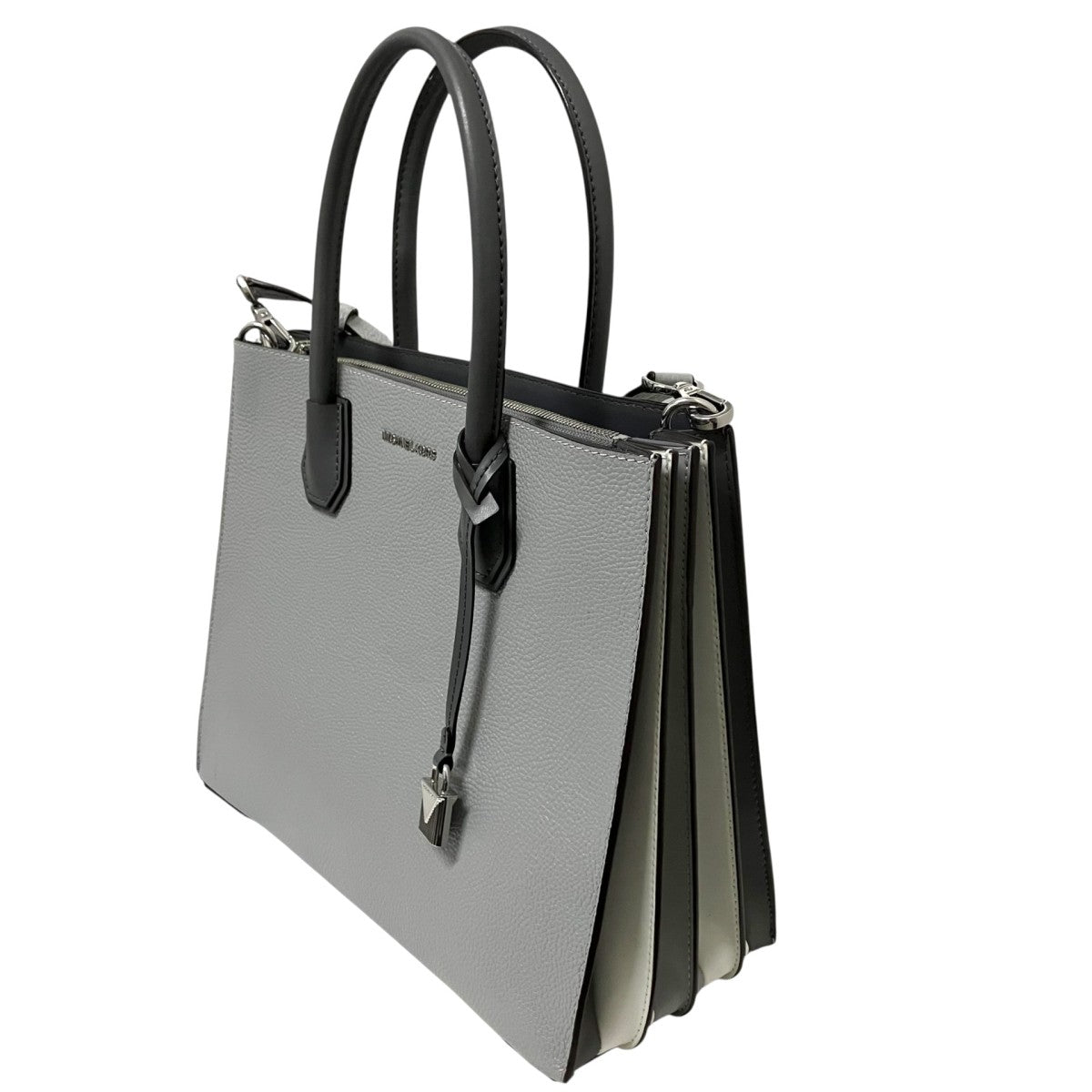【699】2WAYショルダーバッグ MICHAEL KORS チャコールグレー （W45cm×H24cm×D15cm） MICHAEL KORS ハンドバッグ ショルダーバッグ 2WAY 斜め掛け