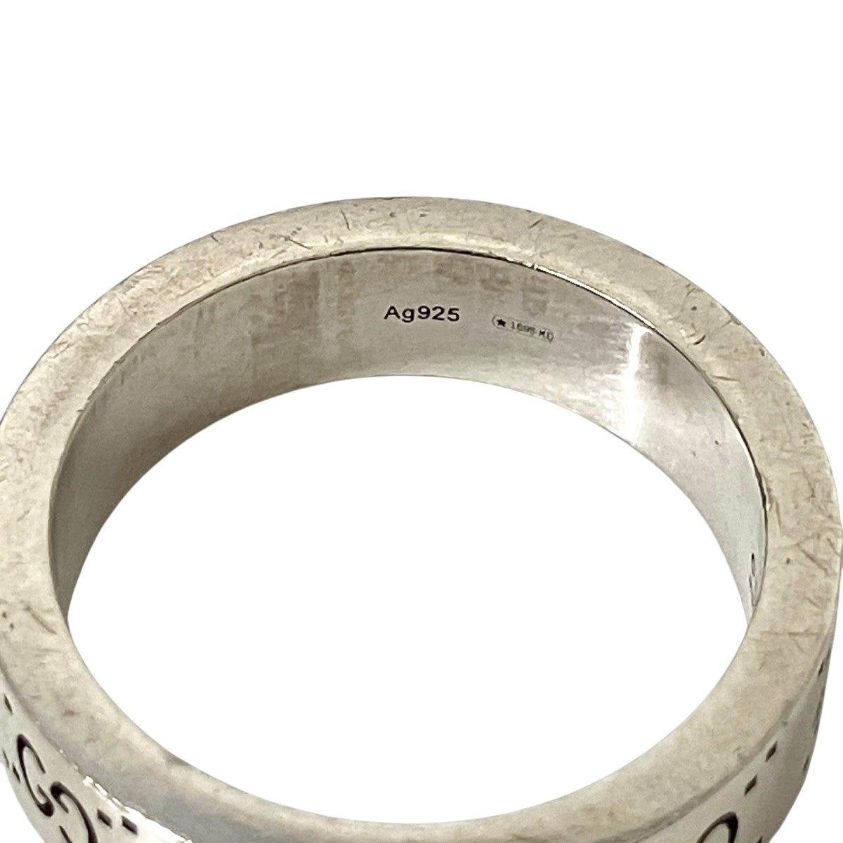 GUCCI GG Bee Engraved Ring蜂デザインリング 古着・中古-4枚目のアイテム画像