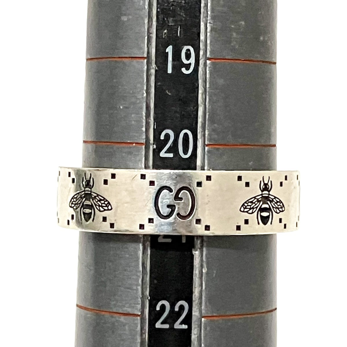 GUCCI GG Bee Engraved Ring蜂デザインリング 古着・中古-6枚目のアイテム画像