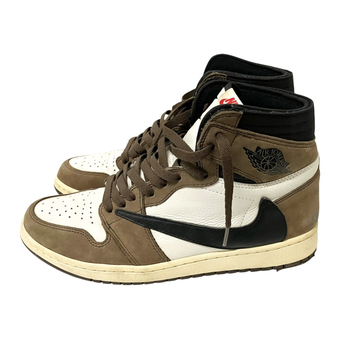 NIKE×TRAVIS SCOTT AIR JORDAN 1 HIGH OG TS SPハイカットスニーカーCD4487 100 古着・中古-3枚目のアイテム画像