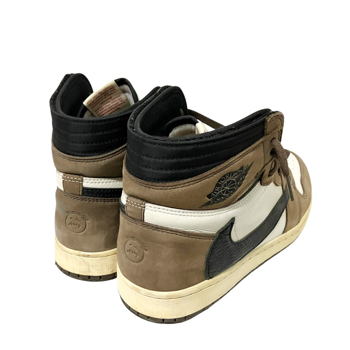 NIKE×TRAVIS SCOTT AIR JORDAN 1 HIGH OG TS SPハイカットスニーカーCD4487 100 古着・中古-5枚目のアイテム画像