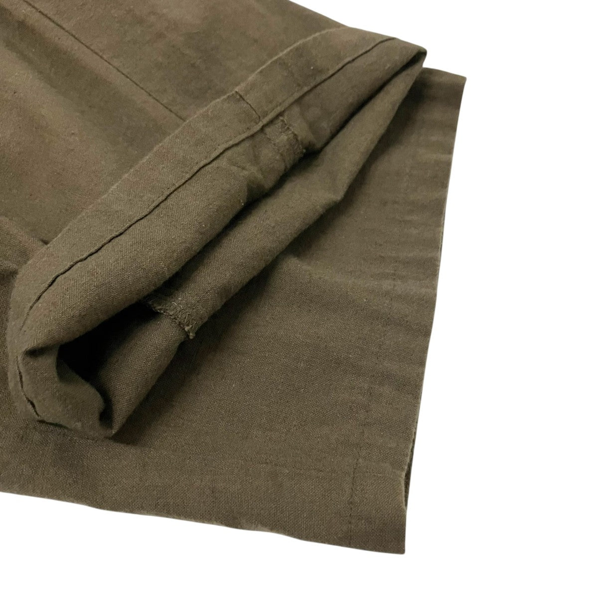 Y’s COTTON FLAX POPLIN DOUBLE TUCK TAPERED PANTSテーパードパンツYS P19 010 古着・中古-7枚目のアイテム画像