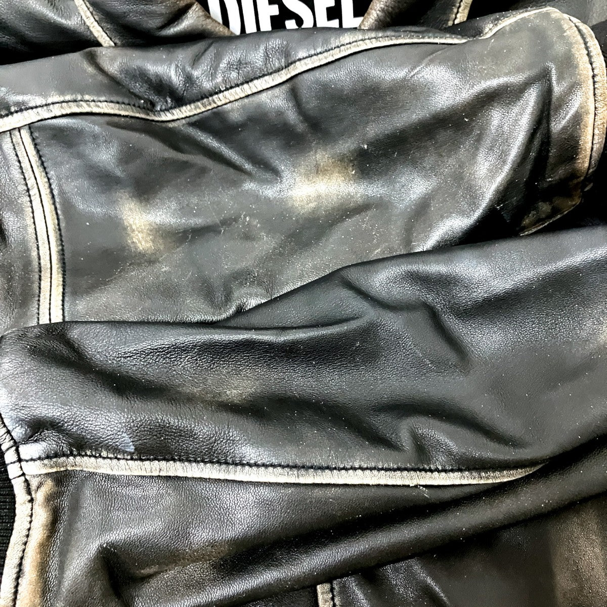 DIESEL NEW-LAKER-LEレザージャケットA19781 古着・中古-6枚目のアイテム画像