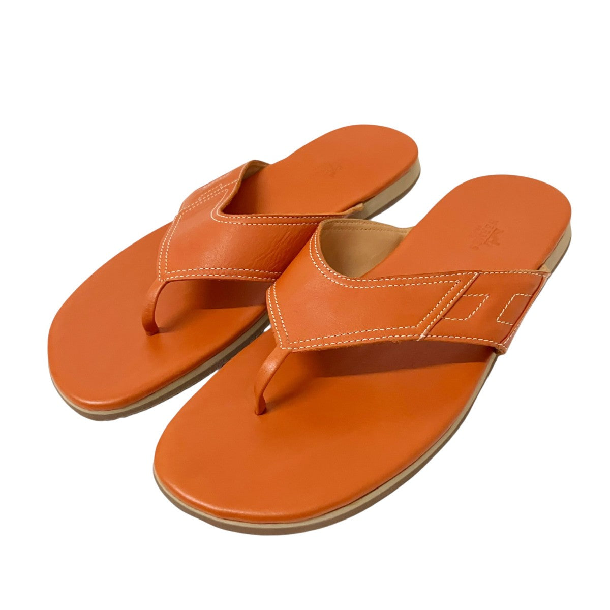 HERMES トングサンダル 古着・中古-1枚目のアイテム画像