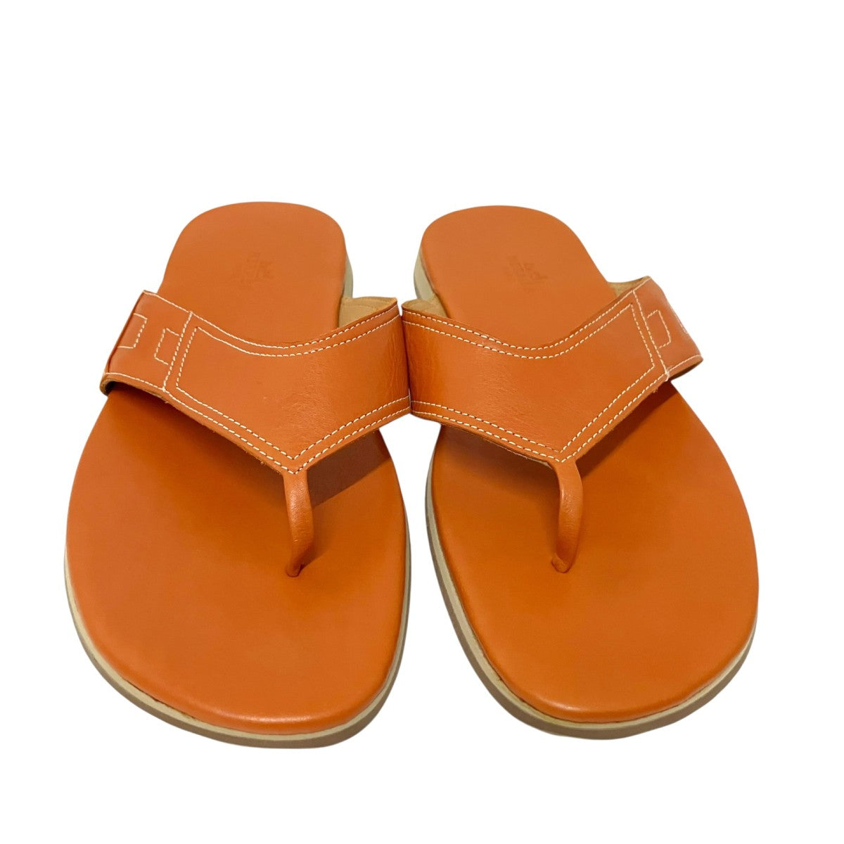 HERMES トングサンダル 古着・中古-2枚目のアイテム画像