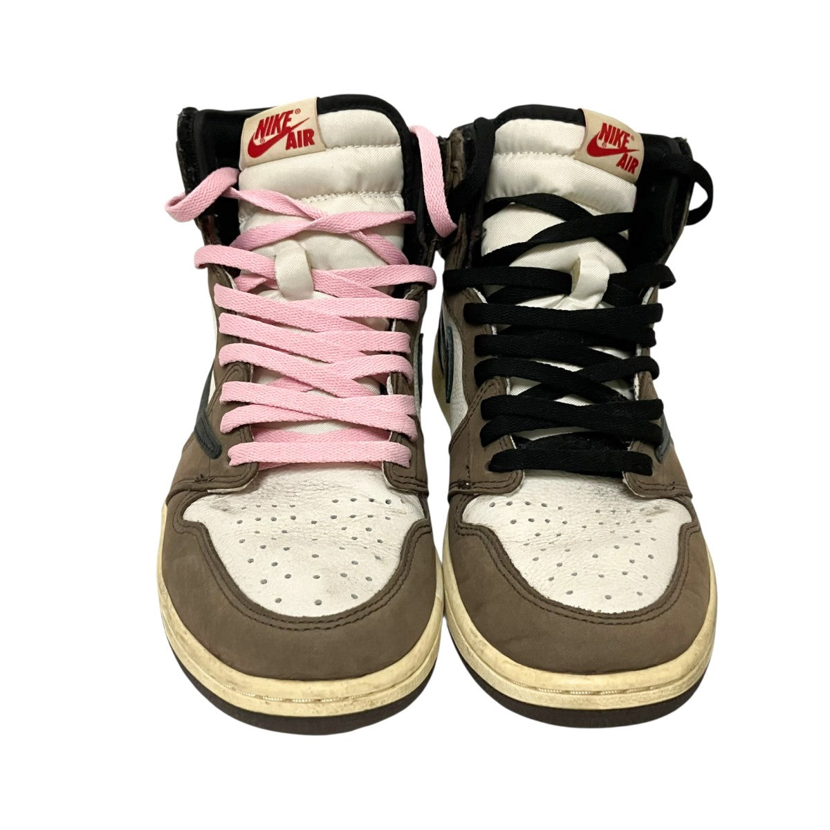 NIKE×TRAVIS SCOTT AIR JORDAN 1 HIGH OG TS SPハイカットスニーカーCD4487 100 古着・中古-2枚目のアイテム画像