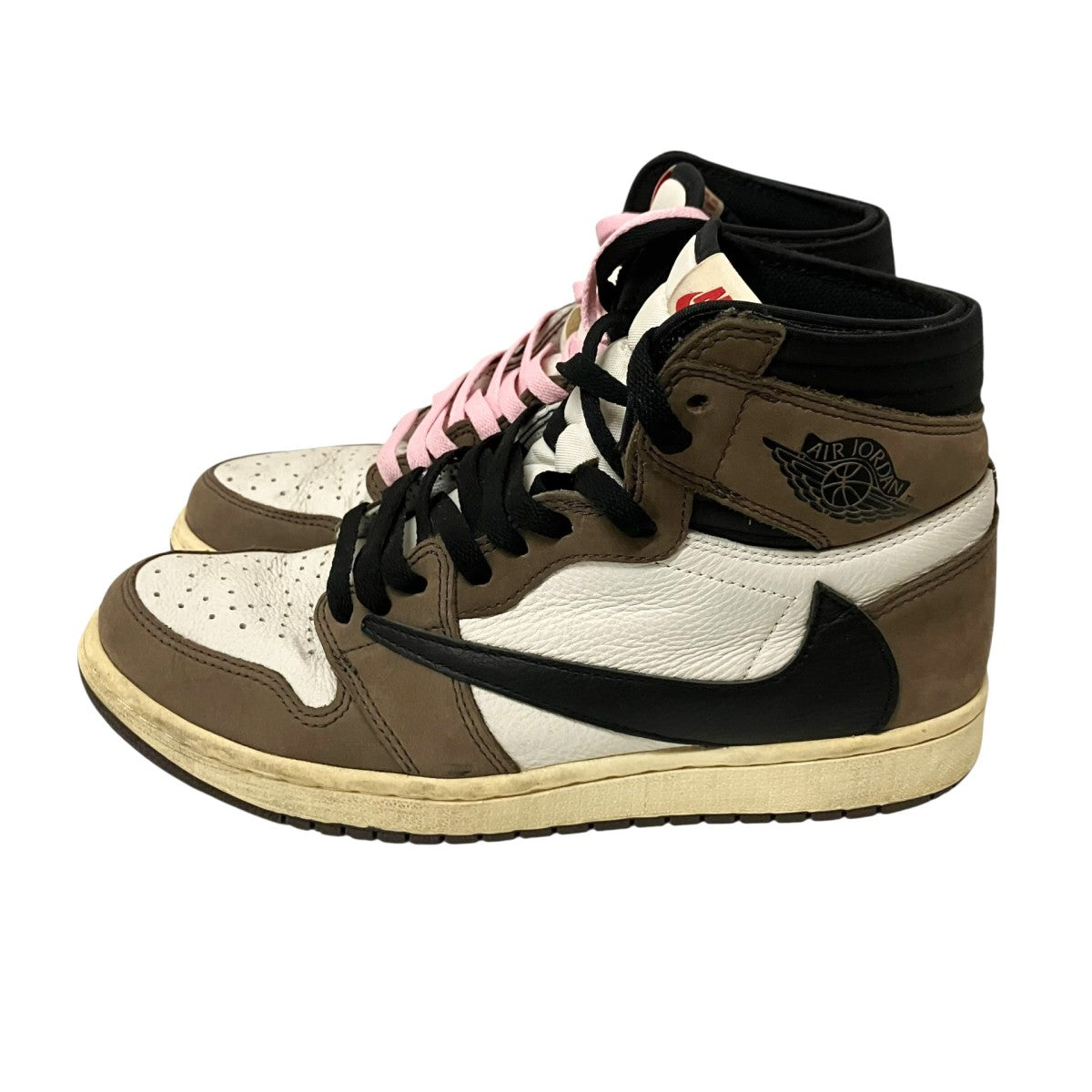 NIKE×TRAVIS SCOTT AIR JORDAN 1 HIGH OG TS SPハイカットスニーカーCD4487 100 古着・中古-3枚目のアイテム画像