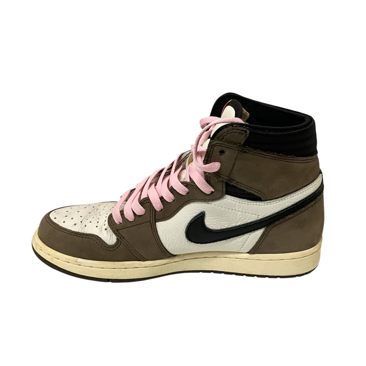 NIKE×TRAVIS SCOTT AIR JORDAN 1 HIGH OG TS SPハイカットスニーカーCD4487 100 古着・中古-4枚目のアイテム画像