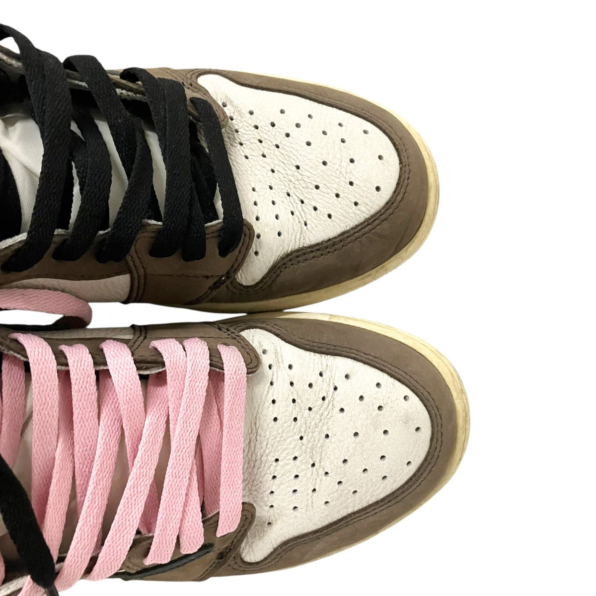 NIKE×TRAVIS SCOTT AIR JORDAN 1 HIGH OG TS SPハイカットスニーカーCD4487 100 古着・中古-8枚目のアイテム画像