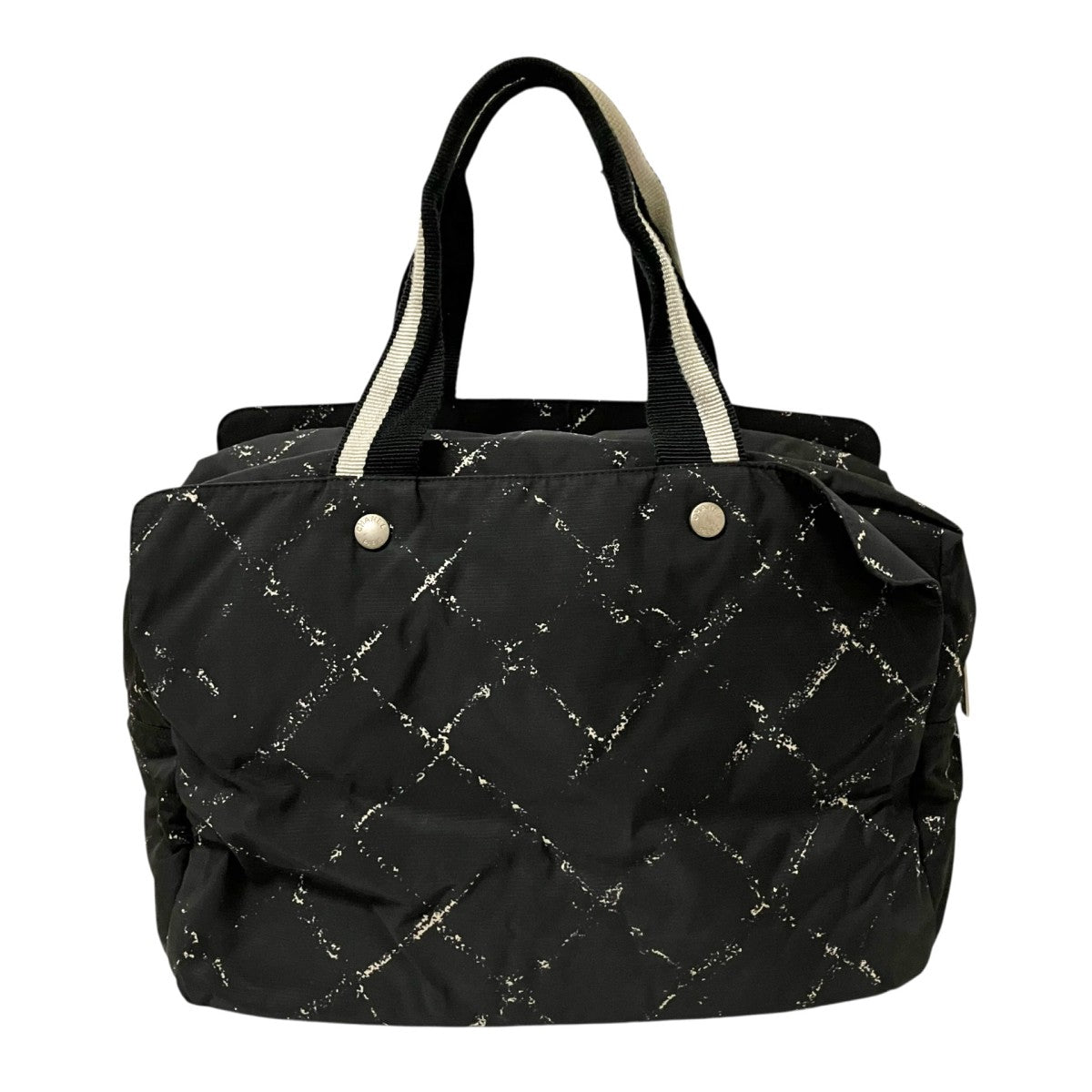 CHANEL 旧トラベルラインボストンバッグ 古着・中古-1枚目のアイテム画像