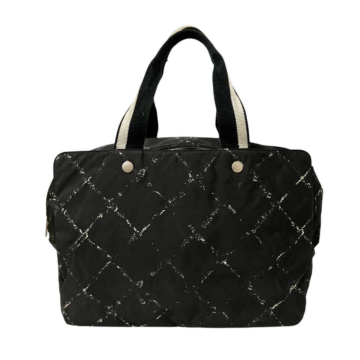 CHANEL 旧トラベルラインボストンバッグ 古着・中古-2枚目のアイテム画像