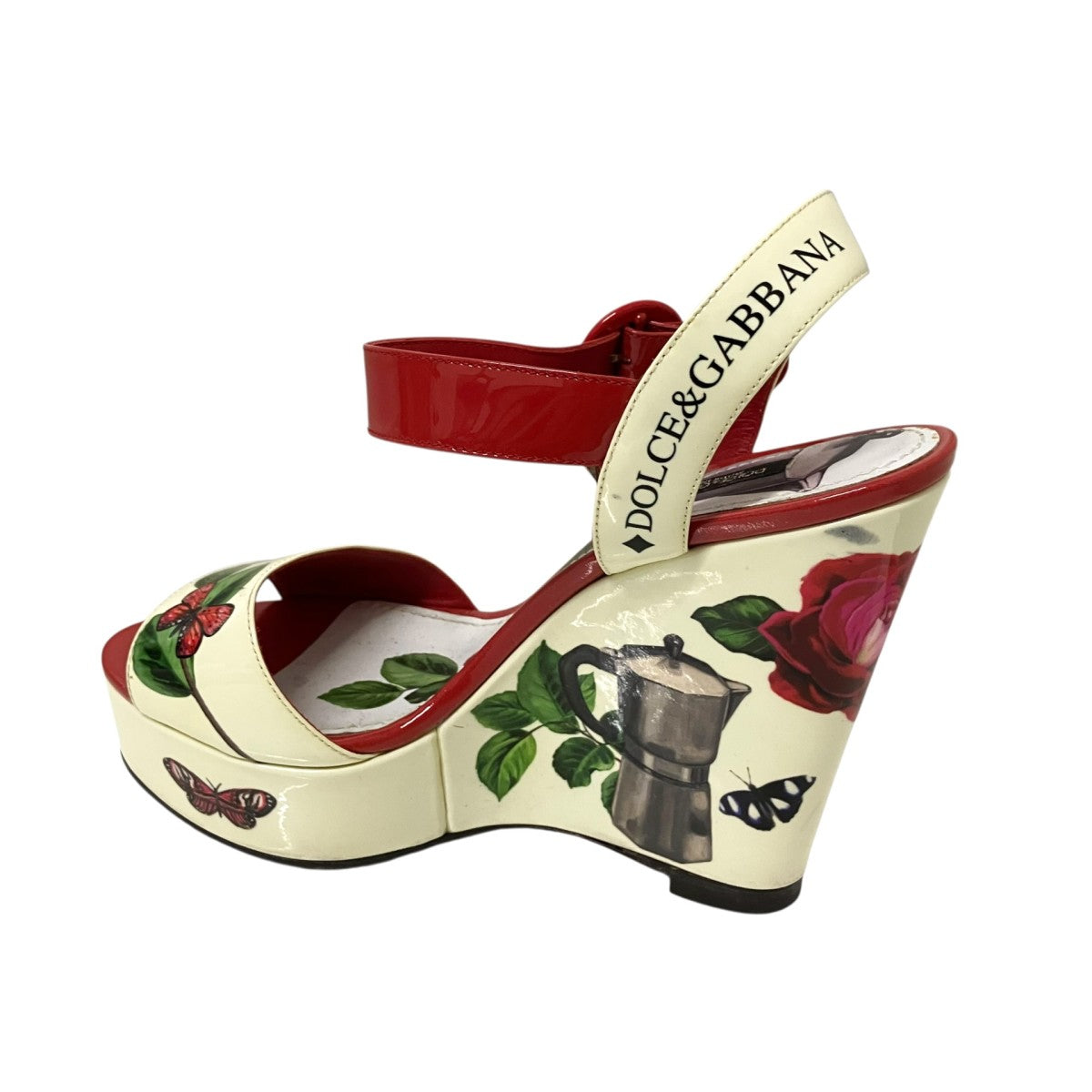 DOLCE ＆ GABBANA ウェッジソールサンダル 古着・中古-4枚目のアイテム画像
