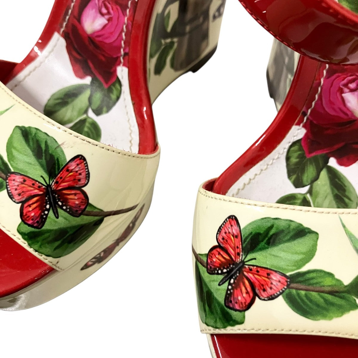 DOLCE ＆ GABBANA ウェッジソールサンダル 古着・中古-8枚目のアイテム画像