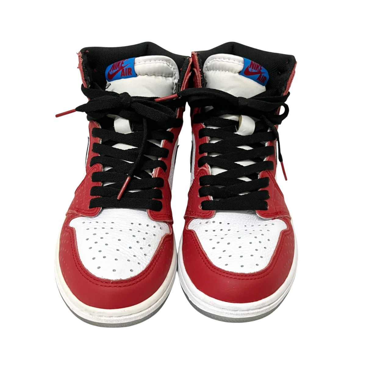 NIKE×Spiderman AIR JORDAN 1 RETRO HIGH OGハイカットスニーカー555088 602 古着・中古-2枚目のアイテム画像