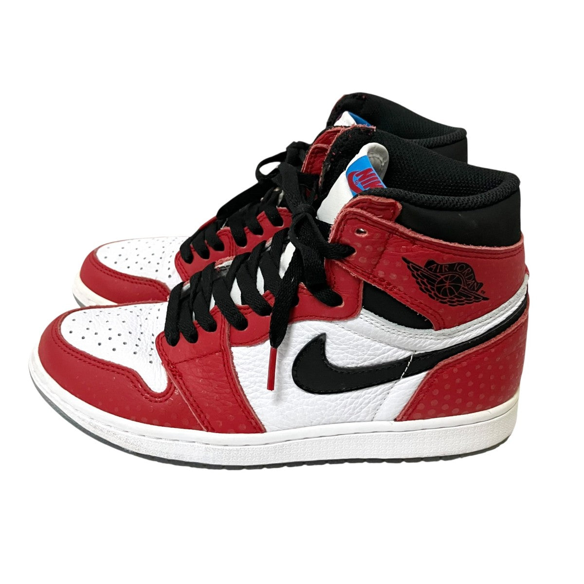 NIKE×Spiderman AIR JORDAN 1 RETRO HIGH OGハイカットスニーカー555088 602 古着・中古-3枚目のアイテム画像