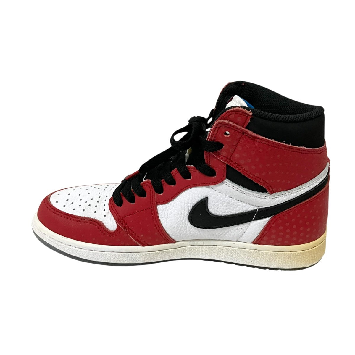 NIKE×Spiderman AIR JORDAN 1 RETRO HIGH OGハイカットスニーカー555088 602 古着・中古-4枚目のアイテム画像