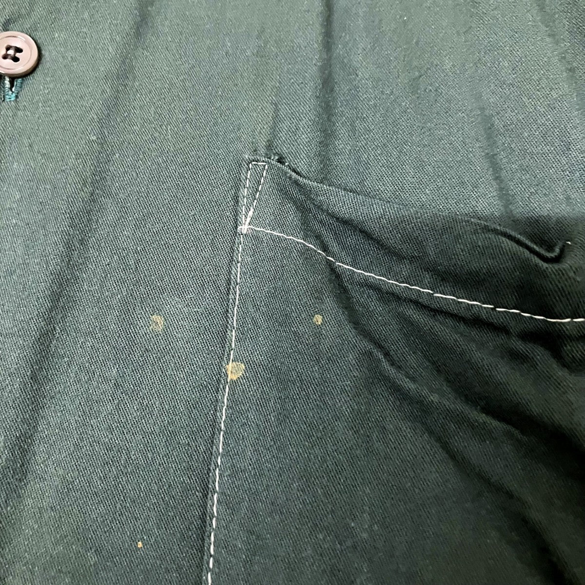 UNUSED Vintage Rayon Open Collar Shirt半袖シャツUS2013 古着・中古-4枚目のアイテム画像