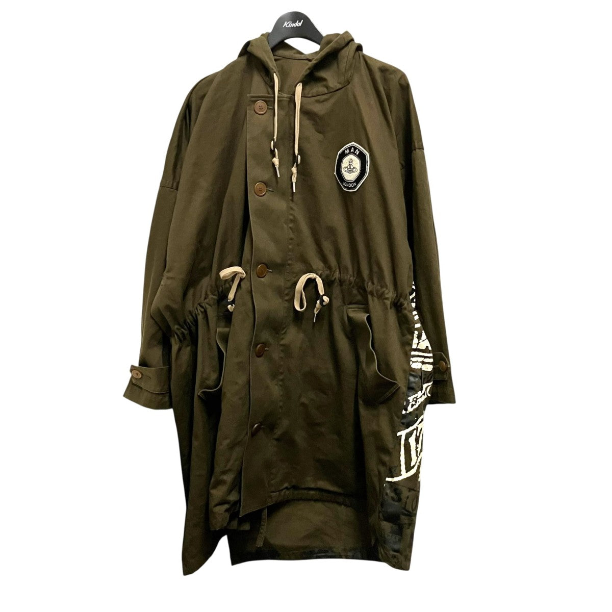 Vivienne Westwood man MAN RUBBIISHモッズコートMK13909 古着・中古-1枚目のアイテム画像