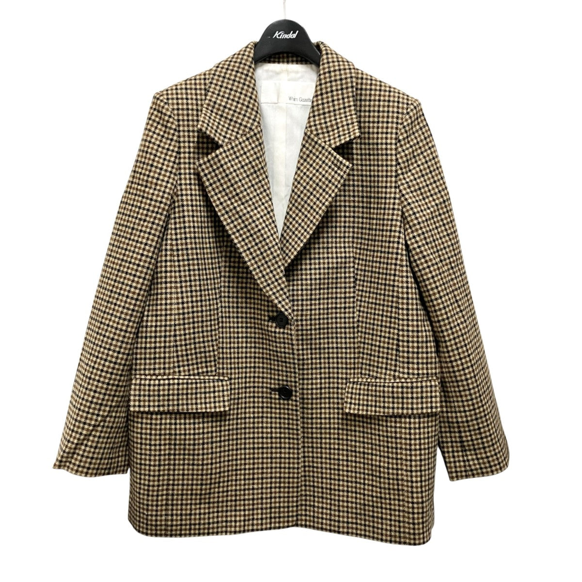 チェックジャケットWGZ1052307A0003
