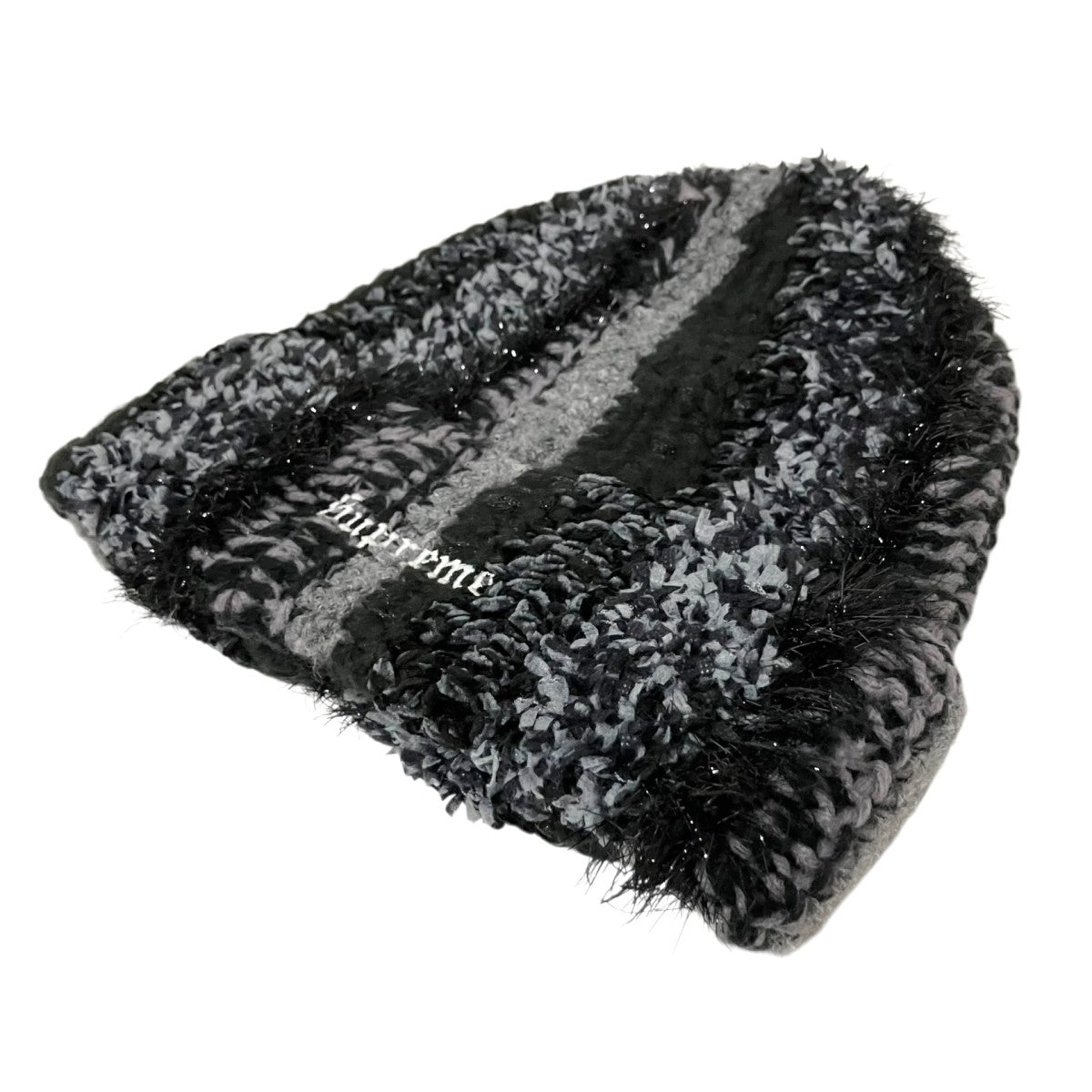 Supreme Tinsel Stripe Beanie 'Black' Supreme Tinsel Stripe Beanie 'Black'
