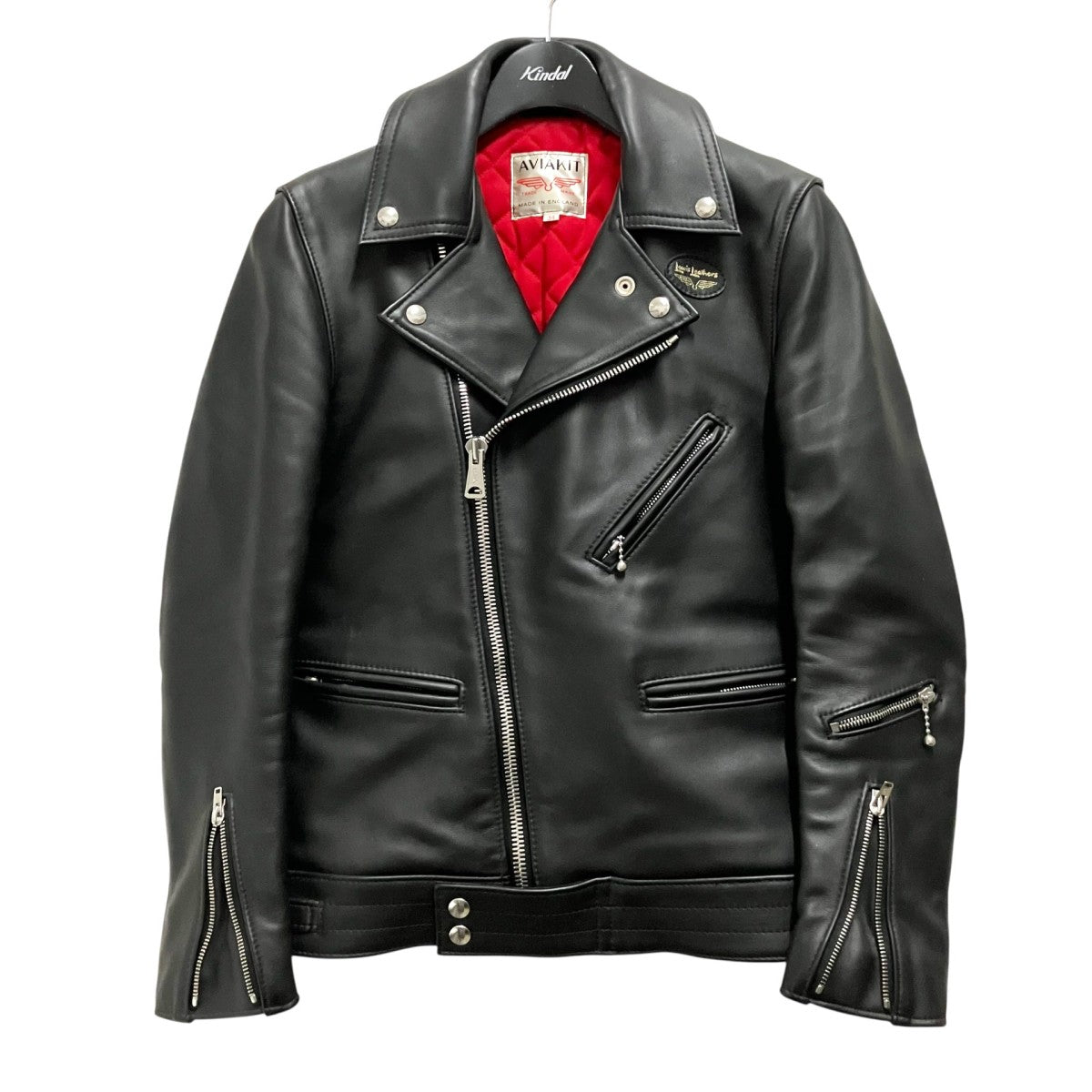 Lewis Leathers CYCLONEレザージャケット 古着・中古-1枚目のアイテム画像