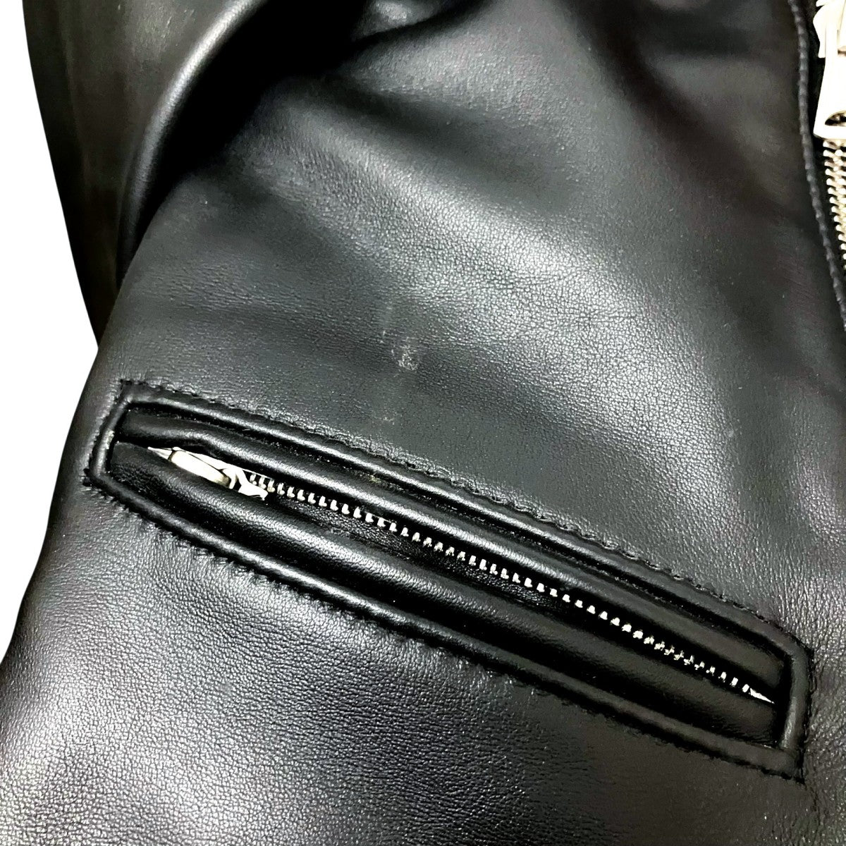 Lewis Leathers CYCLONEレザージャケット 古着・中古-6枚目のアイテム画像