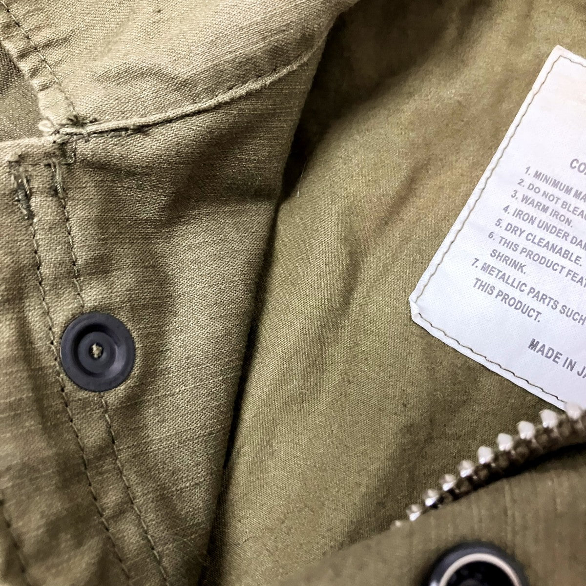 HYKE FIELD JACKETミリタリージャケット162 17023 古着・中古-5枚目のアイテム画像