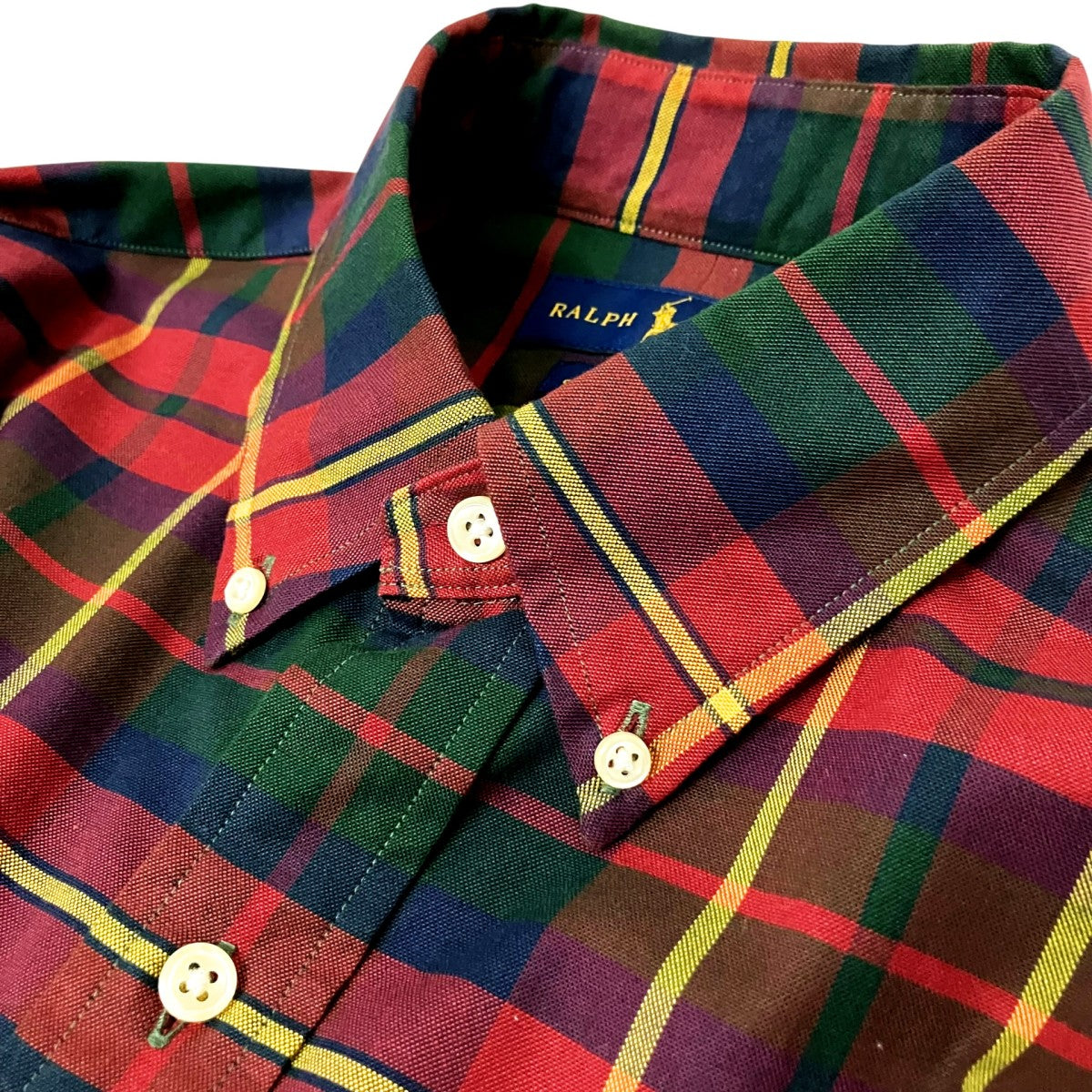 POLO RALPH LAUREN チェックシャツ 古着・中古-3枚目のアイテム画像
