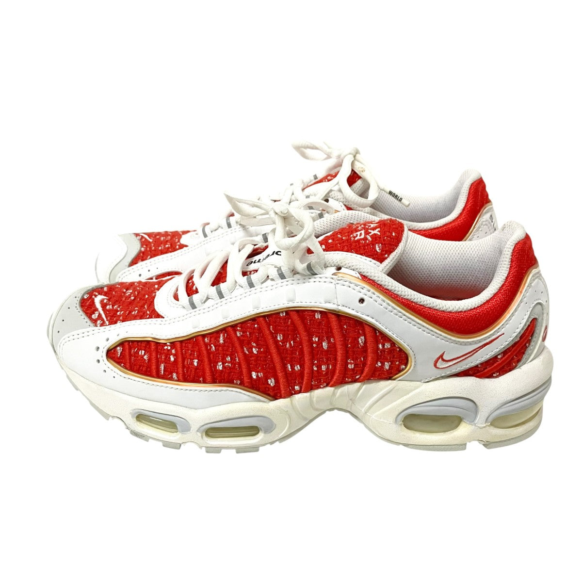NIKE×Supreme AIR MAX TAILWIND 4／SスニーカーAT3854 100 古着・中古-3枚目のアイテム画像