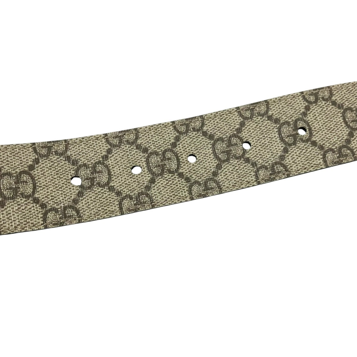 GUCCI インターロッキングGバックル付き リバーシブル レザー ベルト473030 古着・中古-4枚目のアイテム画像