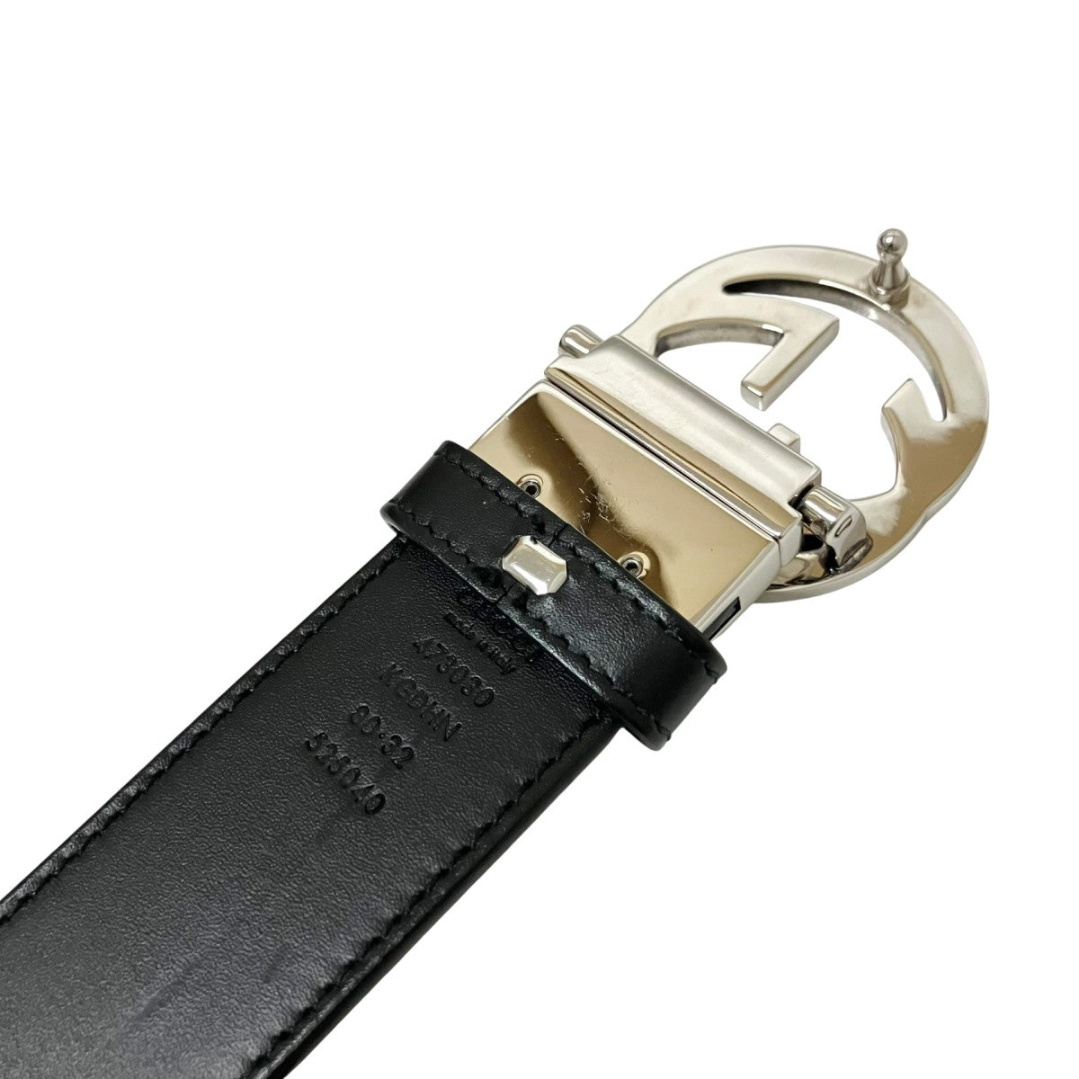 GUCCI インターロッキングGバックル付き リバーシブル レザー ベルト473030 古着・中古-6枚目のアイテム画像
