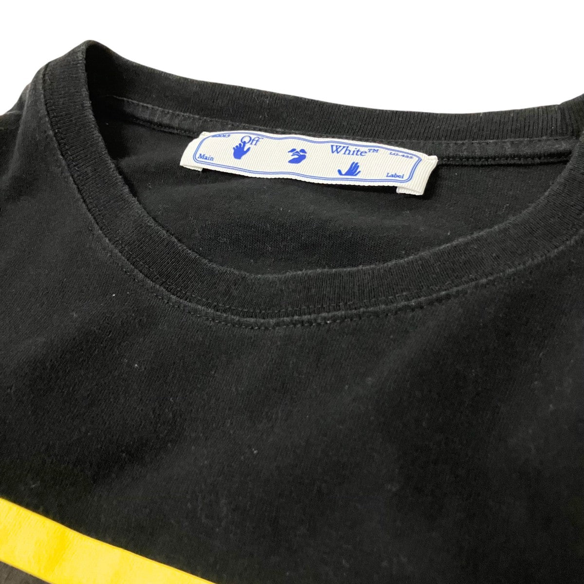 OFFWHITE CARAVAGGIO PAINTING L／S TEEプリントカットソーOMAB001F21JER004 古着・中古-3枚目のアイテム画像