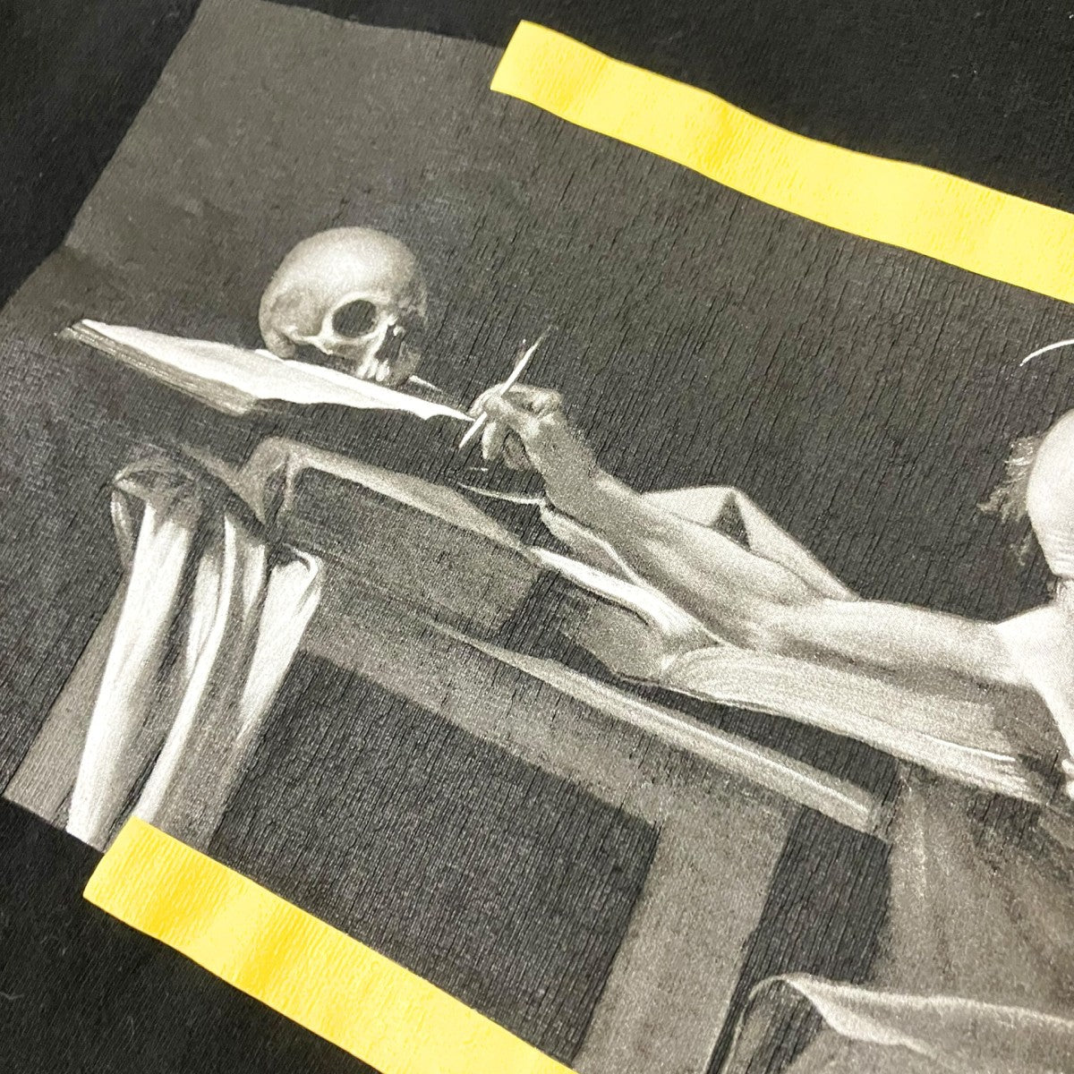 OFFWHITE CARAVAGGIO PAINTING L／S TEEプリントカットソーOMAB001F21JER004 古着・中古-4枚目のアイテム画像