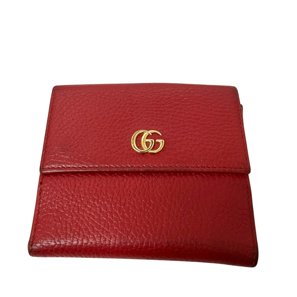 GUCCI GGマーモント2つ折り財布456122 古着・中古-1枚目のアイテム画像