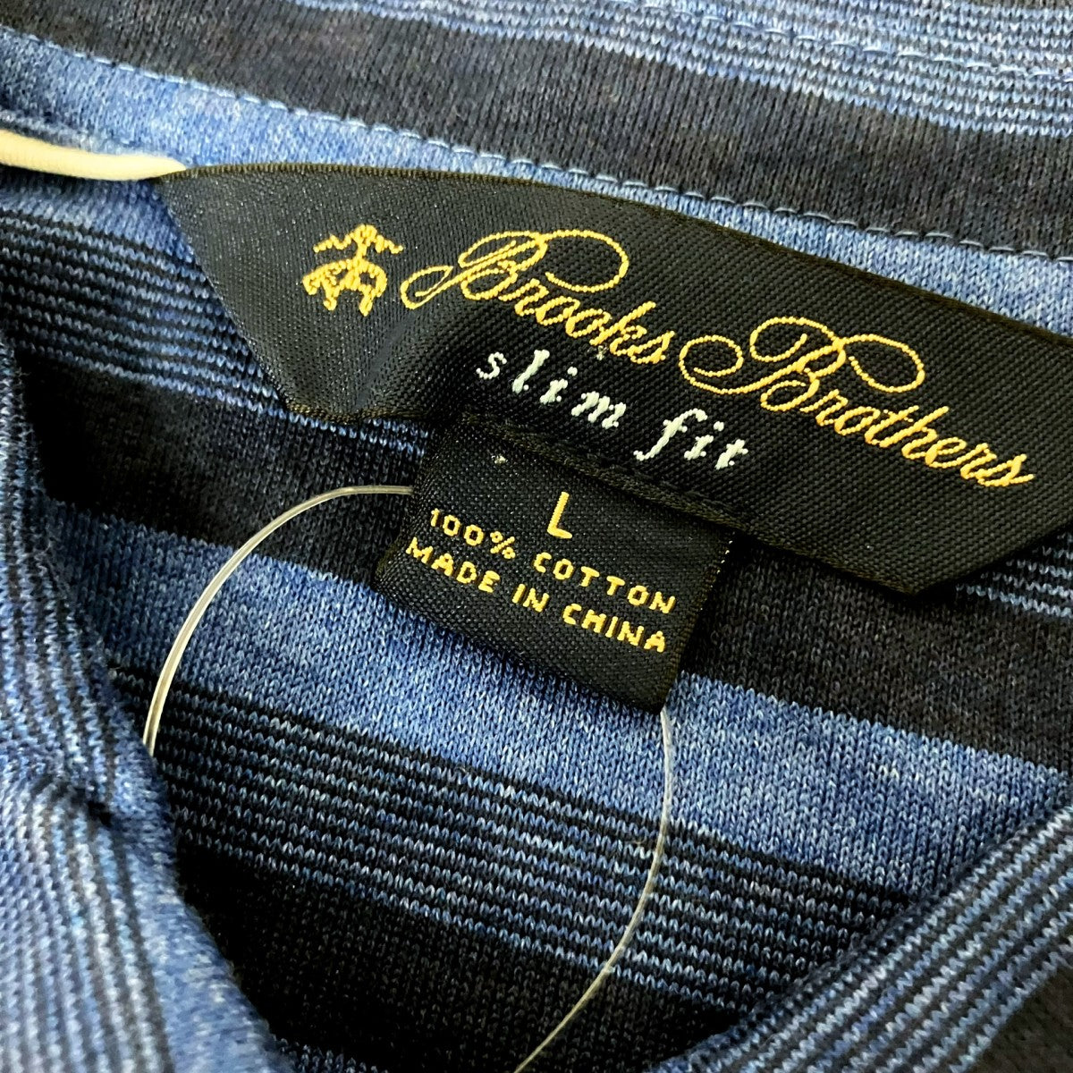 BROOKS BROTHERS ポロシャツ100125664 古着・中古-4枚目のアイテム画像