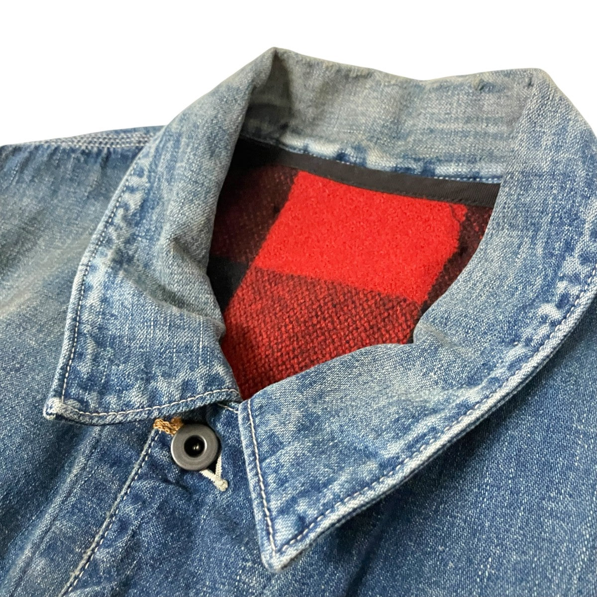 MINEDENIM G．Nep Denim Liner Coverall JKTライナー付きカバーオール2410 8001 85 032 古着・中古-3枚目のアイテム画像