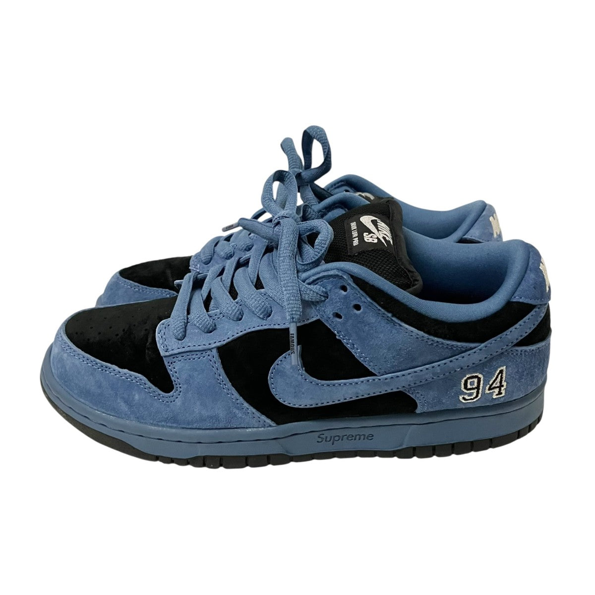 NIKE SB×Supreme 25AWSB DUNK LOW OG QSスニーカーHQ8487 400 古着・中古-3枚目のアイテム画像