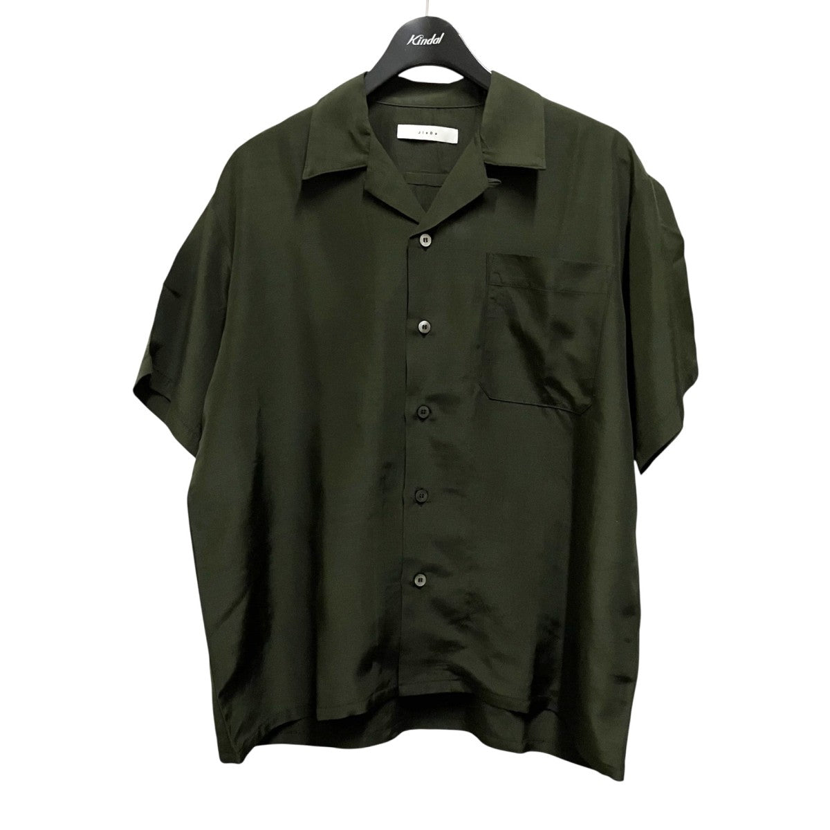 RAYON WOOL OPEN COLLER SHIRTS S／S半袖シャツJie 25S SH06 B
