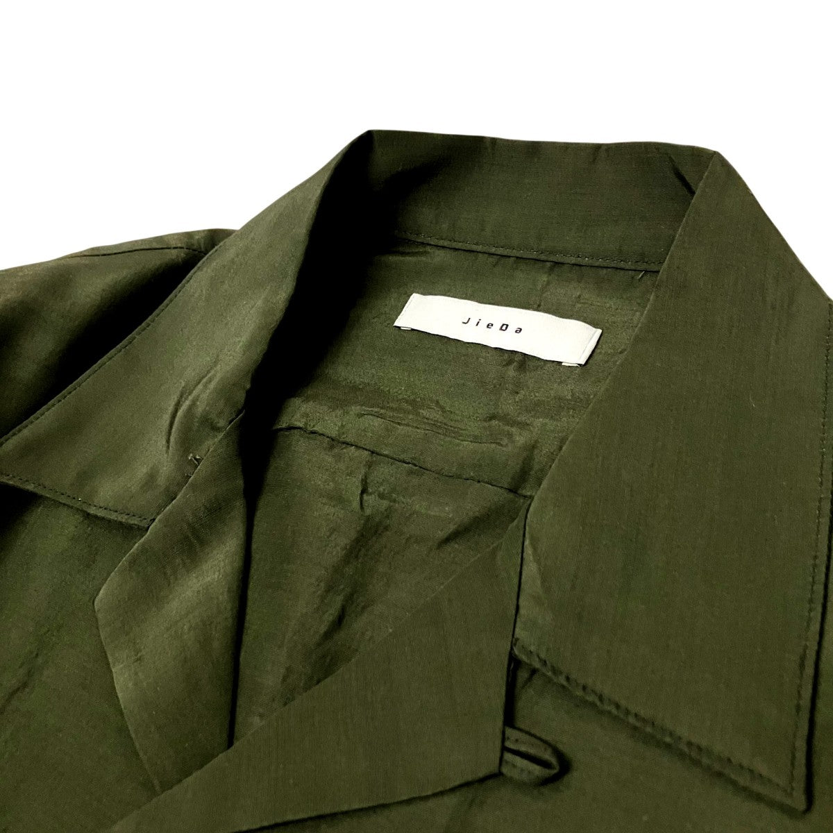 RAYON WOOL OPEN COLLER SHIRTS S／S半袖シャツJie 25S SH06 B