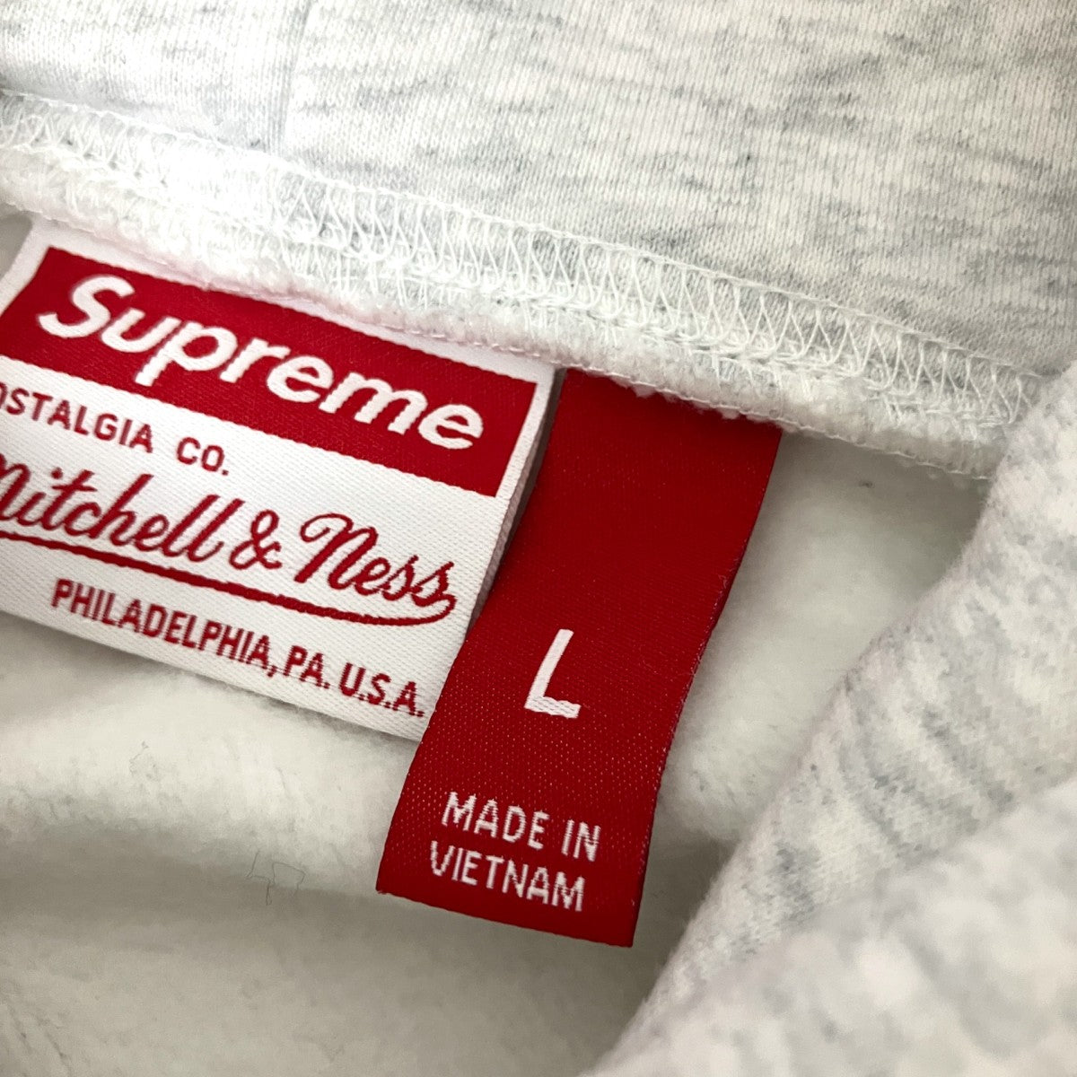 Supreme×MITCHELL ＆ NESS NCAA Hooded Sweatshirtプルオーバーパーカー 古着・中古-4枚目のアイテム画像
